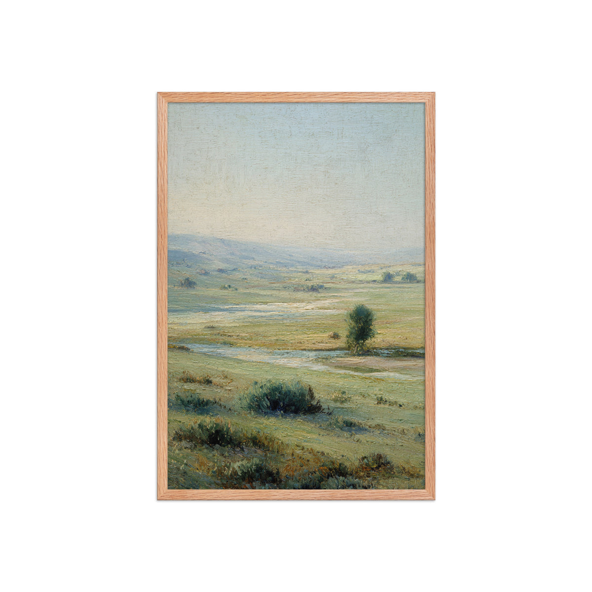 A Gentle Morning Across the Fields