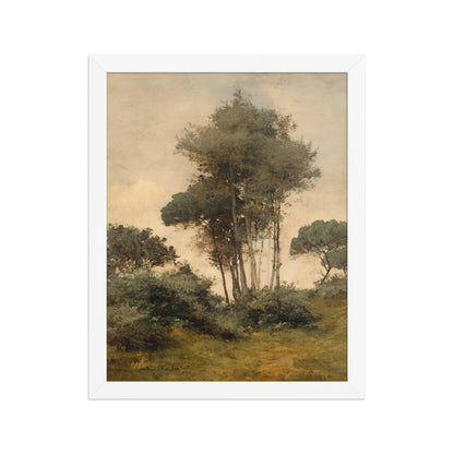 Countryside Tree Landscape Print – Quiet Grove