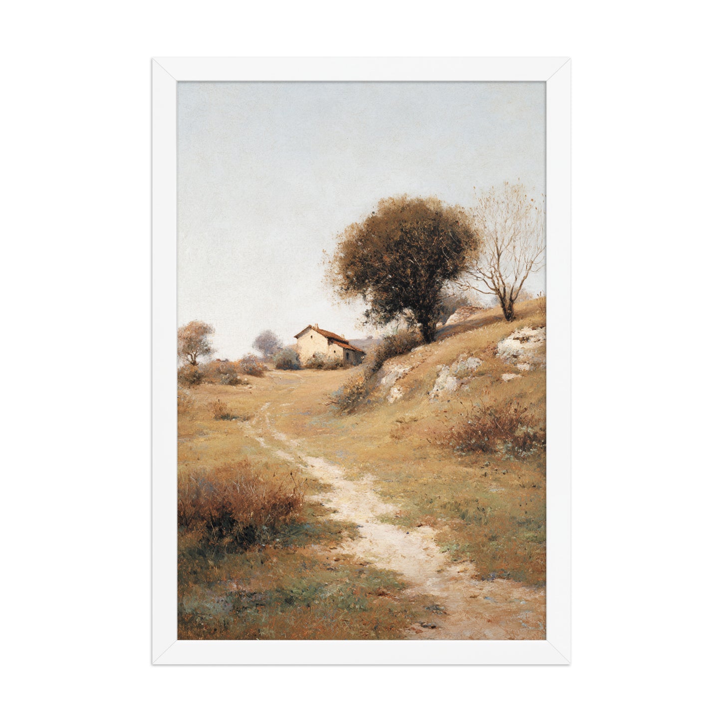 Countryside Path – Vintage Landscape Print