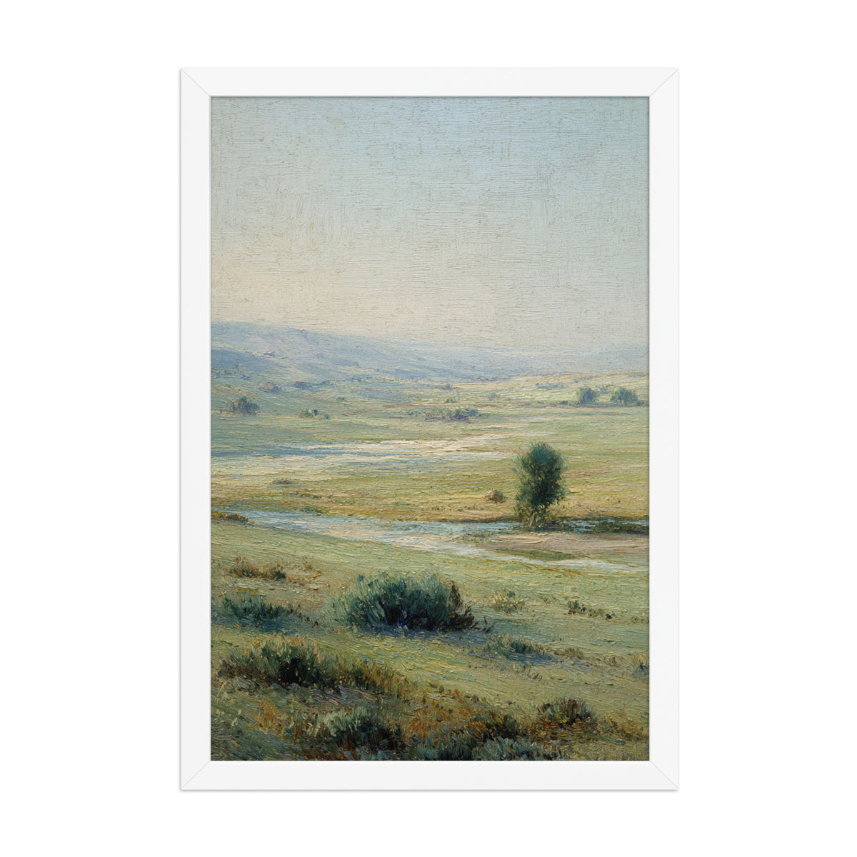 A Gentle Morning Across the Fields