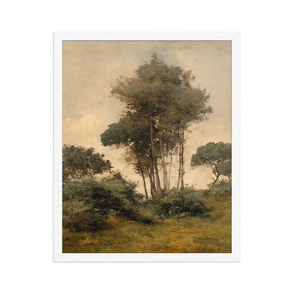 Countryside Tree Landscape Print – Quiet Grove