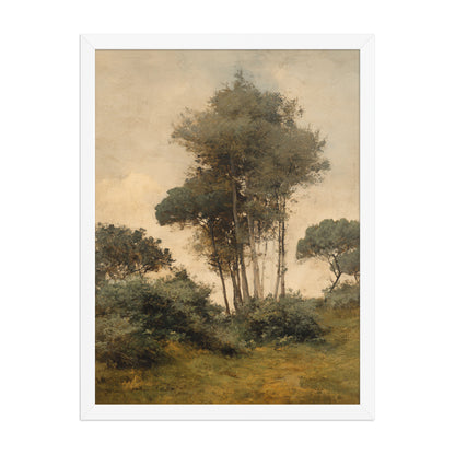 Countryside Tree Landscape Print – Quiet Grove