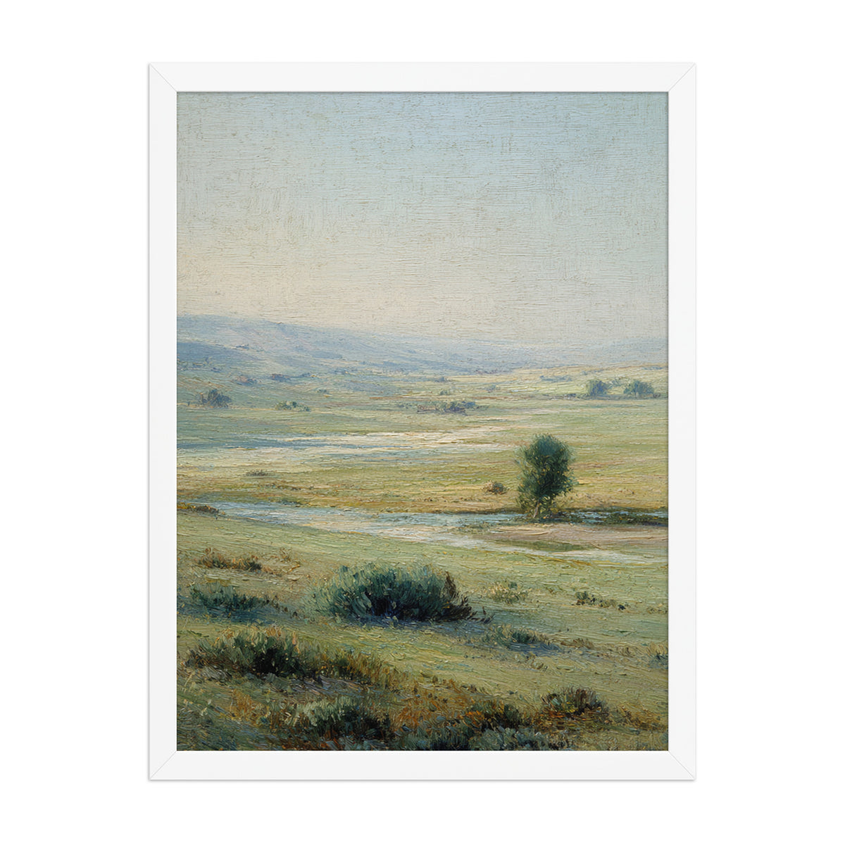 A Gentle Morning Across the Fields