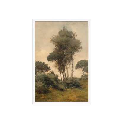 Countryside Tree Landscape Print – Quiet Grove