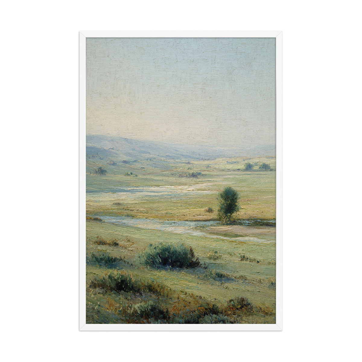 A Gentle Morning Across the Fields