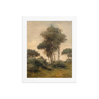 Countryside Tree Landscape Print – Quiet Grove