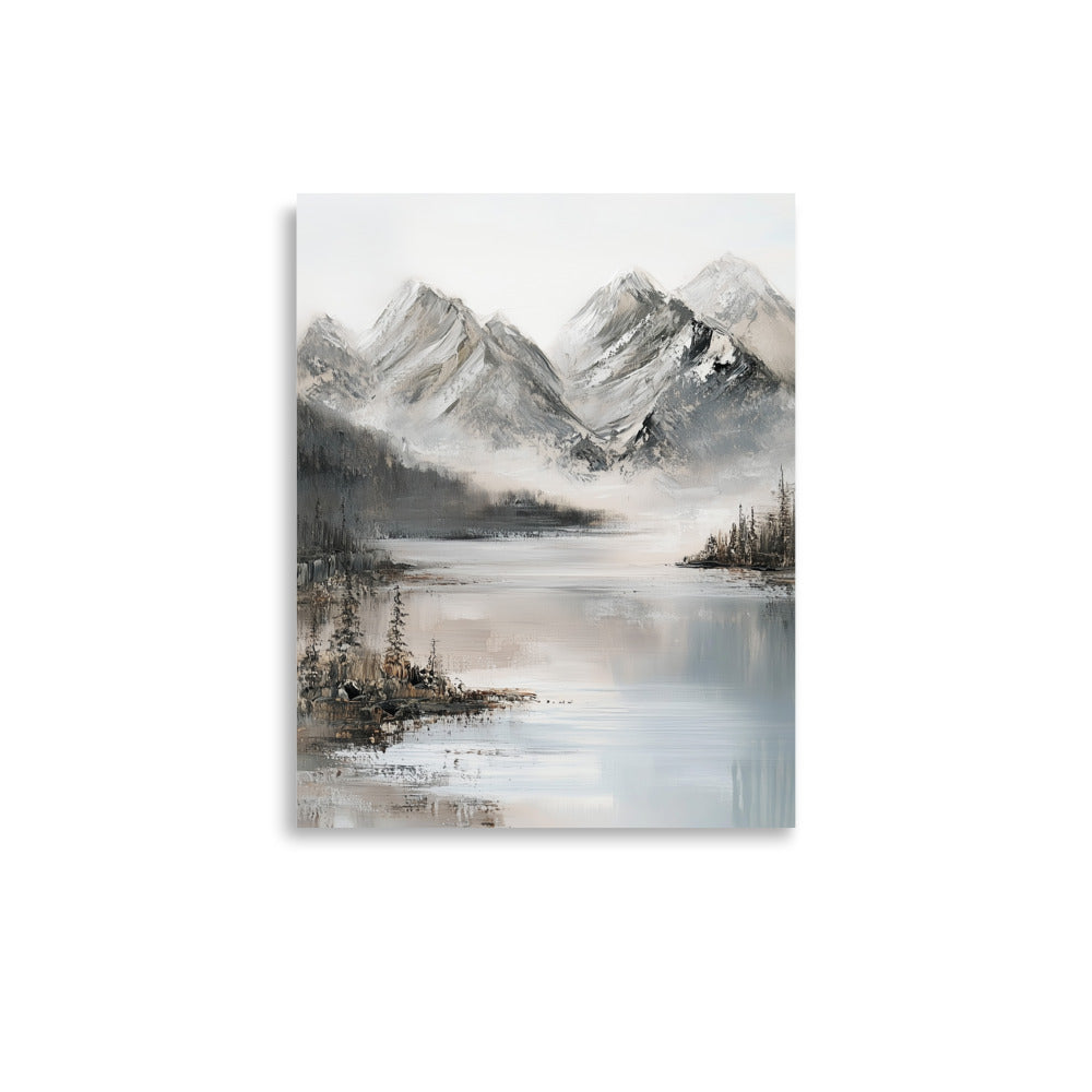Vintage Mountain Wall Art (Digital Download)