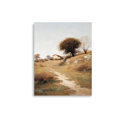 Countryside Path – Vintage Landscape Print