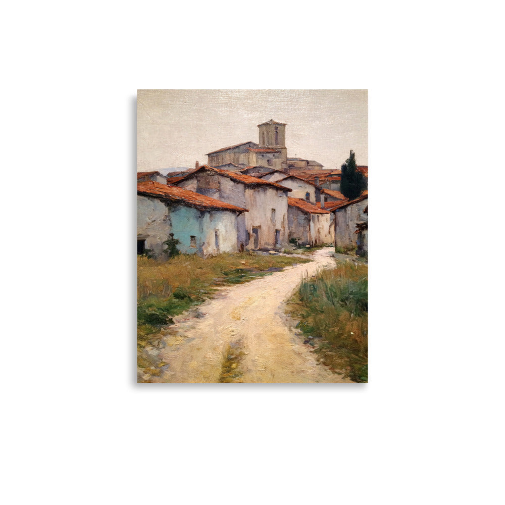 French Country Wildflower Landscape Print (Digital Download) 10
