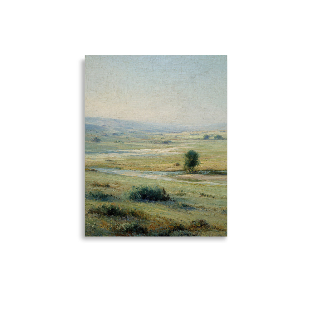A Gentle Morning Across the Fields