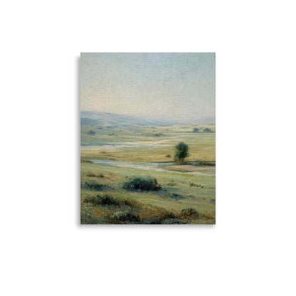 A Gentle Morning Across the Fields