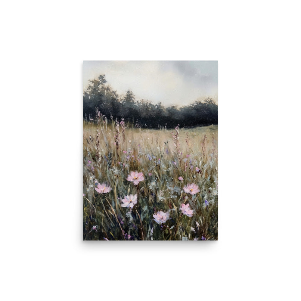 Meadow Wildflowers Wall Art (Digital Download)