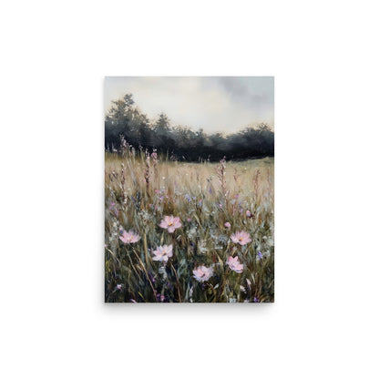 Meadow Wildflowers Wall Art (Digital Download)