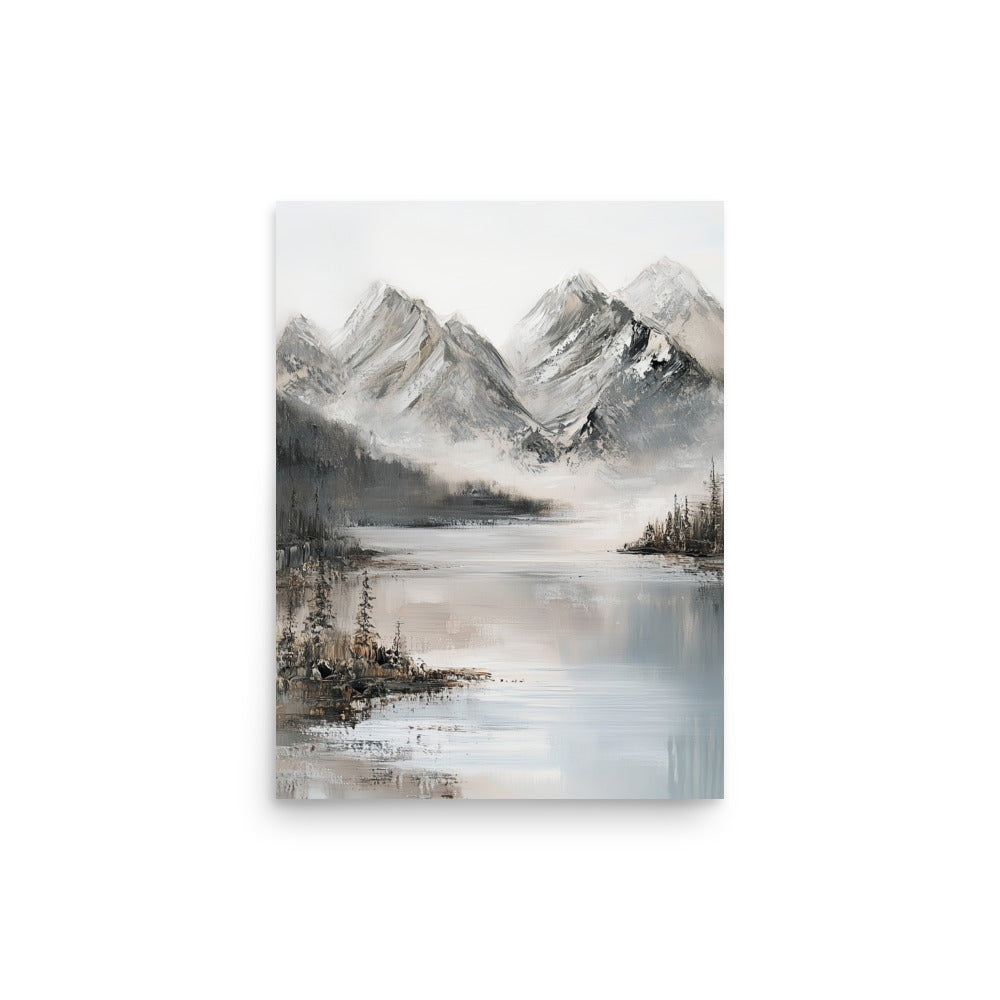 Vintage Mountain Wall Art (Digital Download)