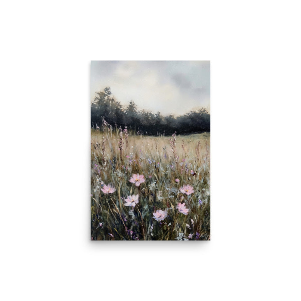 Meadow Wildflowers Wall Art (Digital Download)