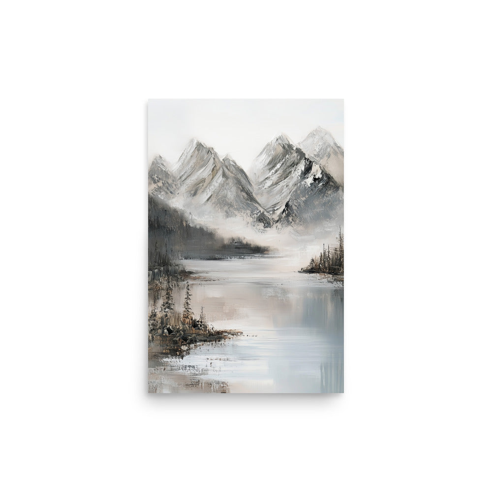 Vintage Mountain Wall Art (Digital Download)