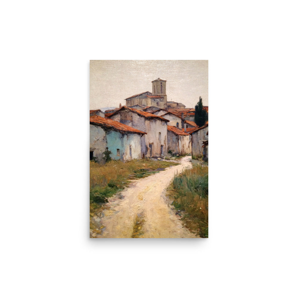French Country Wildflower Landscape Print (Digital Download) 10