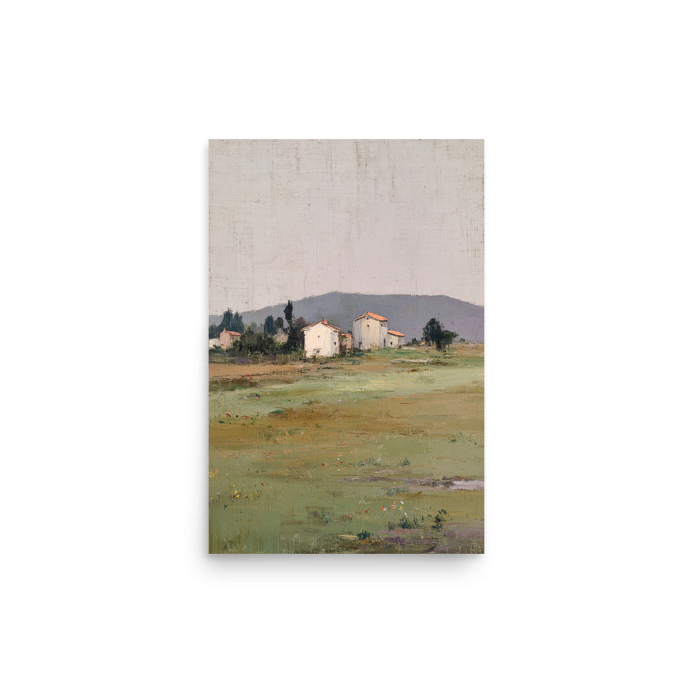 French Country Wildflower Landscape Print (Digital Download) 17