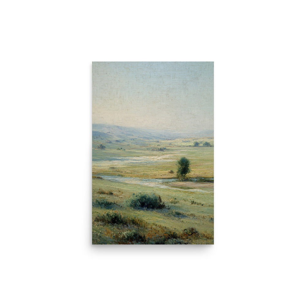A Gentle Morning Across the Fields
