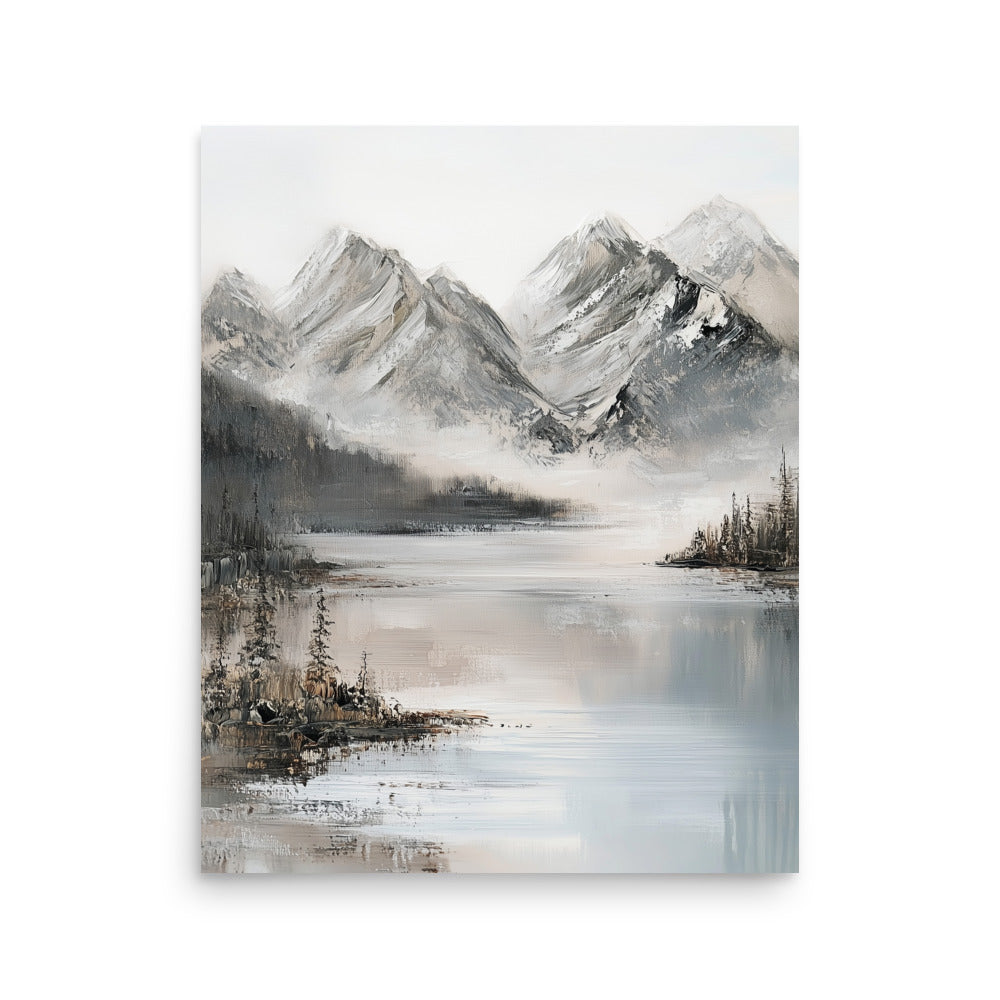 Vintage Mountain Wall Art (Digital Download)