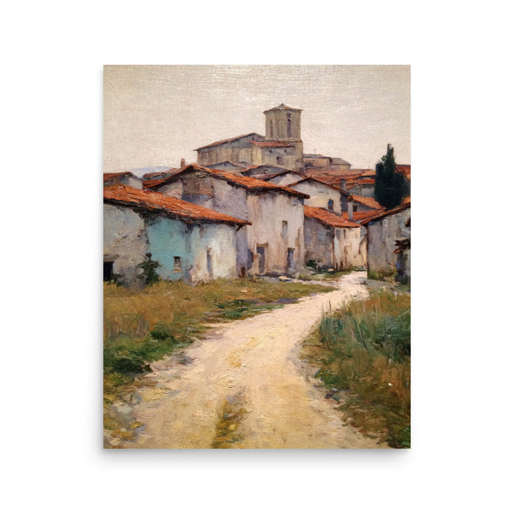 French Country Wildflower Landscape Print (Digital Download) 10