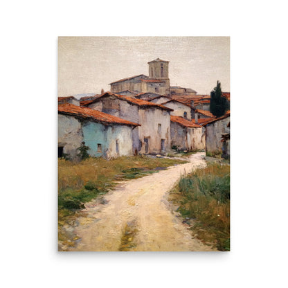 French Country Wildflower Landscape Print (Digital Download) 10