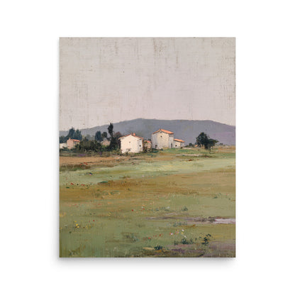 French Country Wildflower Landscape Print (Digital Download) 17