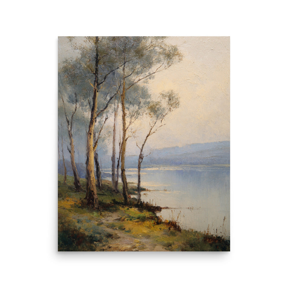 Quiet Shores Beneath the Trees