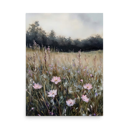 Meadow Wildflowers Wall Art (Digital Download)