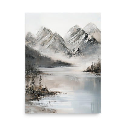 Vintage Mountain Wall Art (Digital Download)