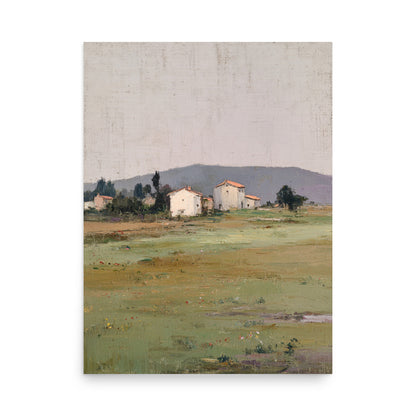 French Country Wildflower Landscape Print (Digital Download) 17