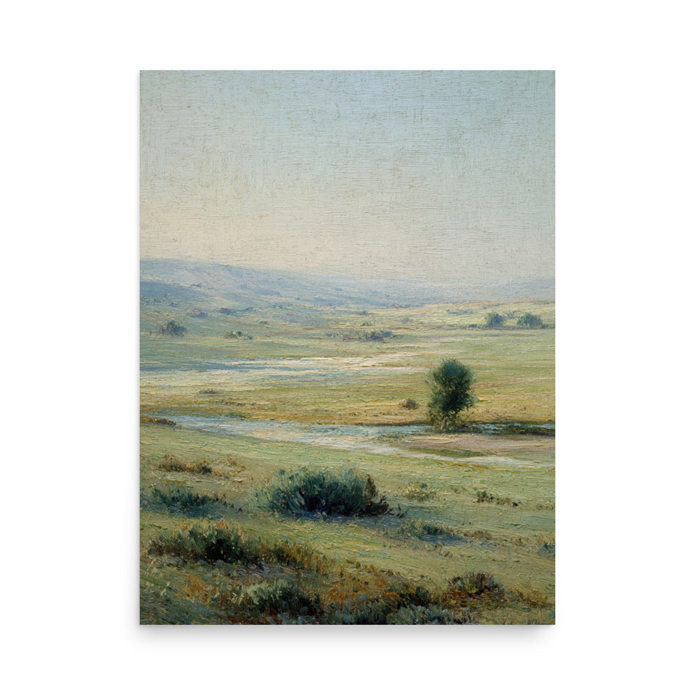 A Gentle Morning Across the Fields
