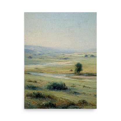 A Gentle Morning Across the Fields