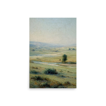 A Gentle Morning Across the Fields