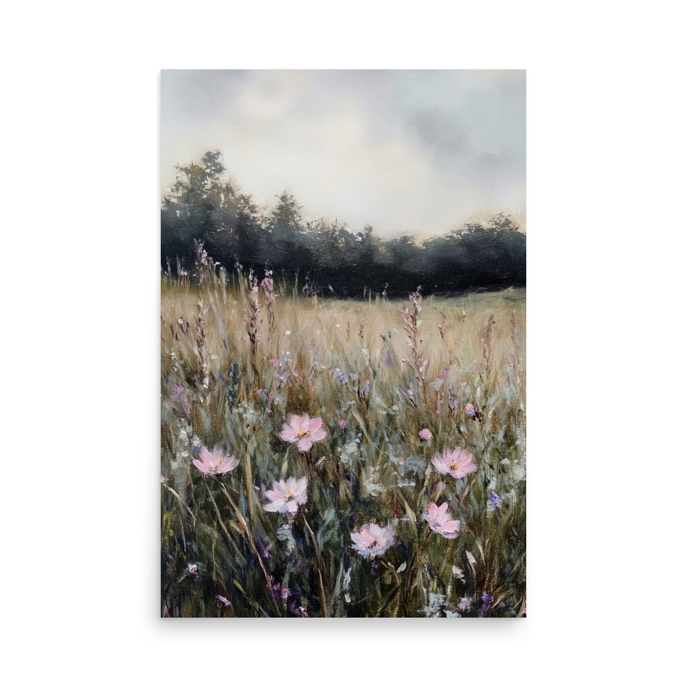 Meadow Wildflowers Wall Art (Digital Download)