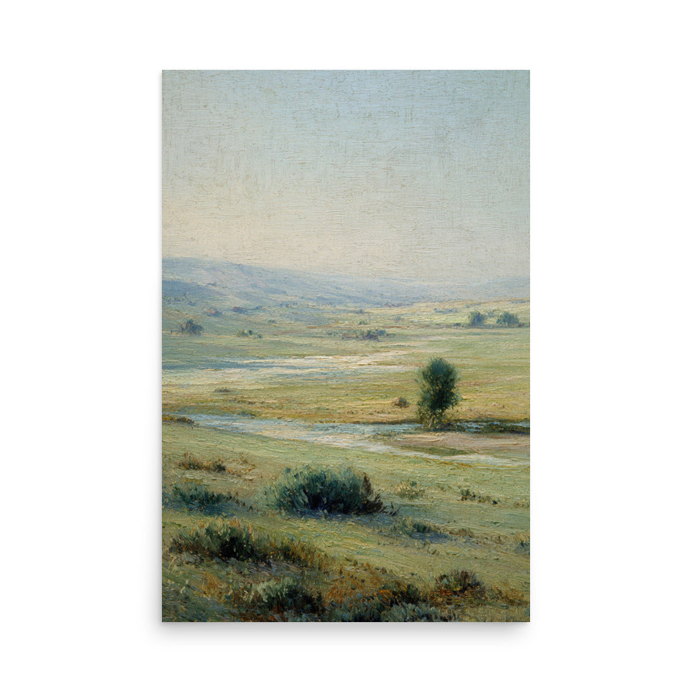 A Gentle Morning Across the Fields