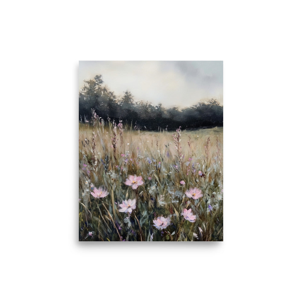 Meadow Wildflowers Wall Art (Digital Download)