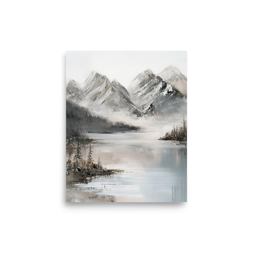 Vintage Mountain Wall Art (Digital Download)