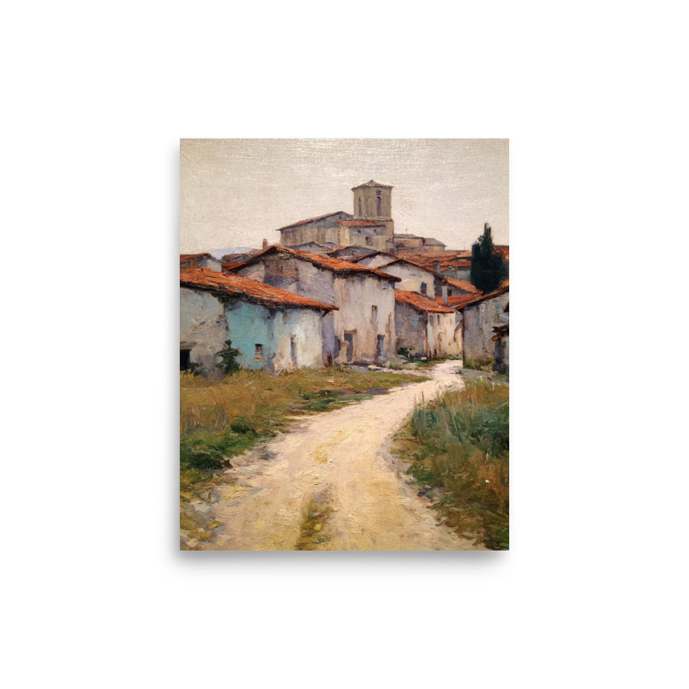 French Country Wildflower Landscape Print (Digital Download) 10