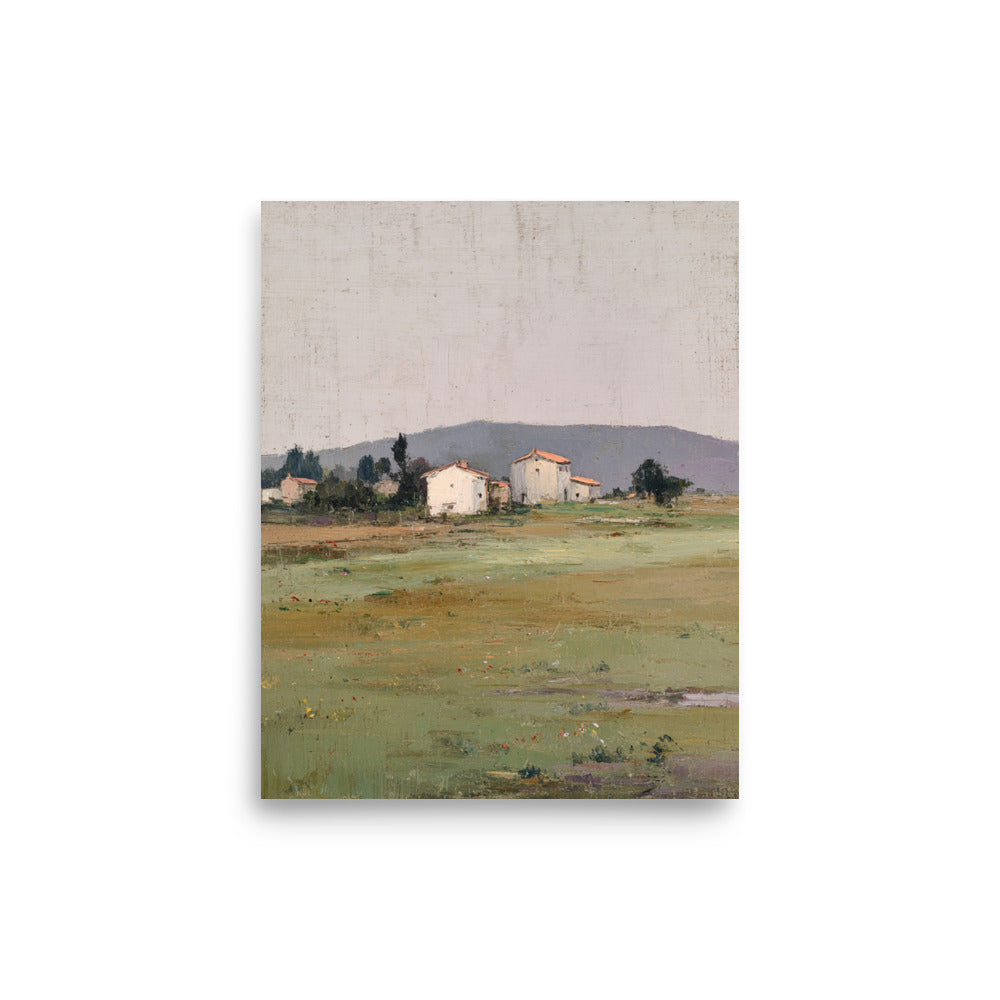 French Country Wildflower Landscape Print (Digital Download) 17