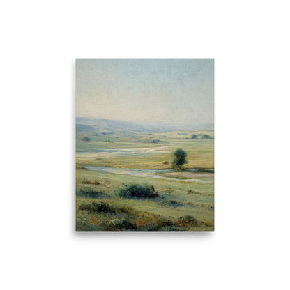 A Gentle Morning Across the Fields