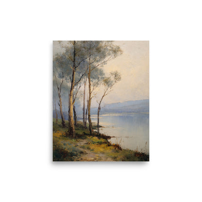 Quiet Shores Beneath the Trees