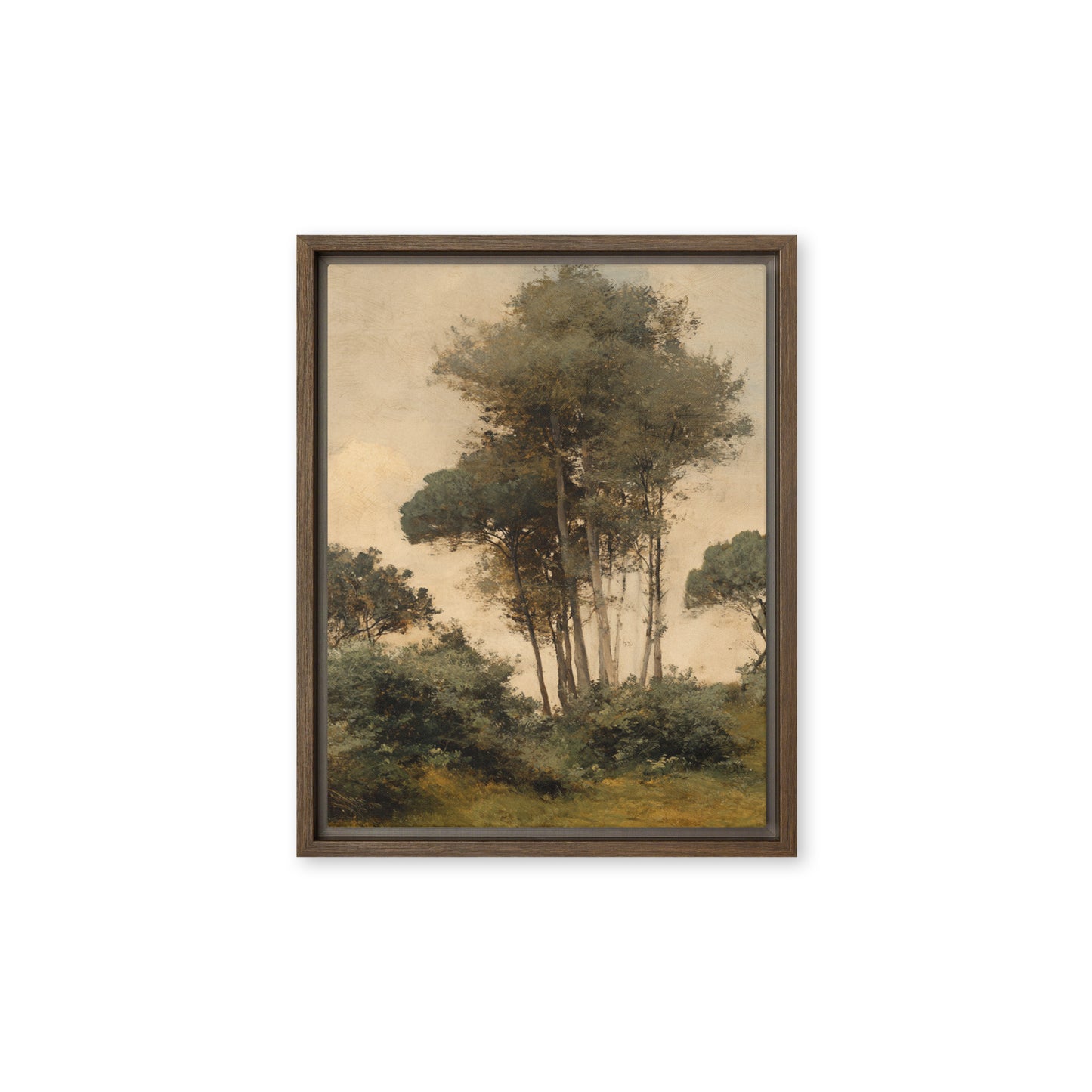 Countryside Tree Landscape Print – Quiet Grove