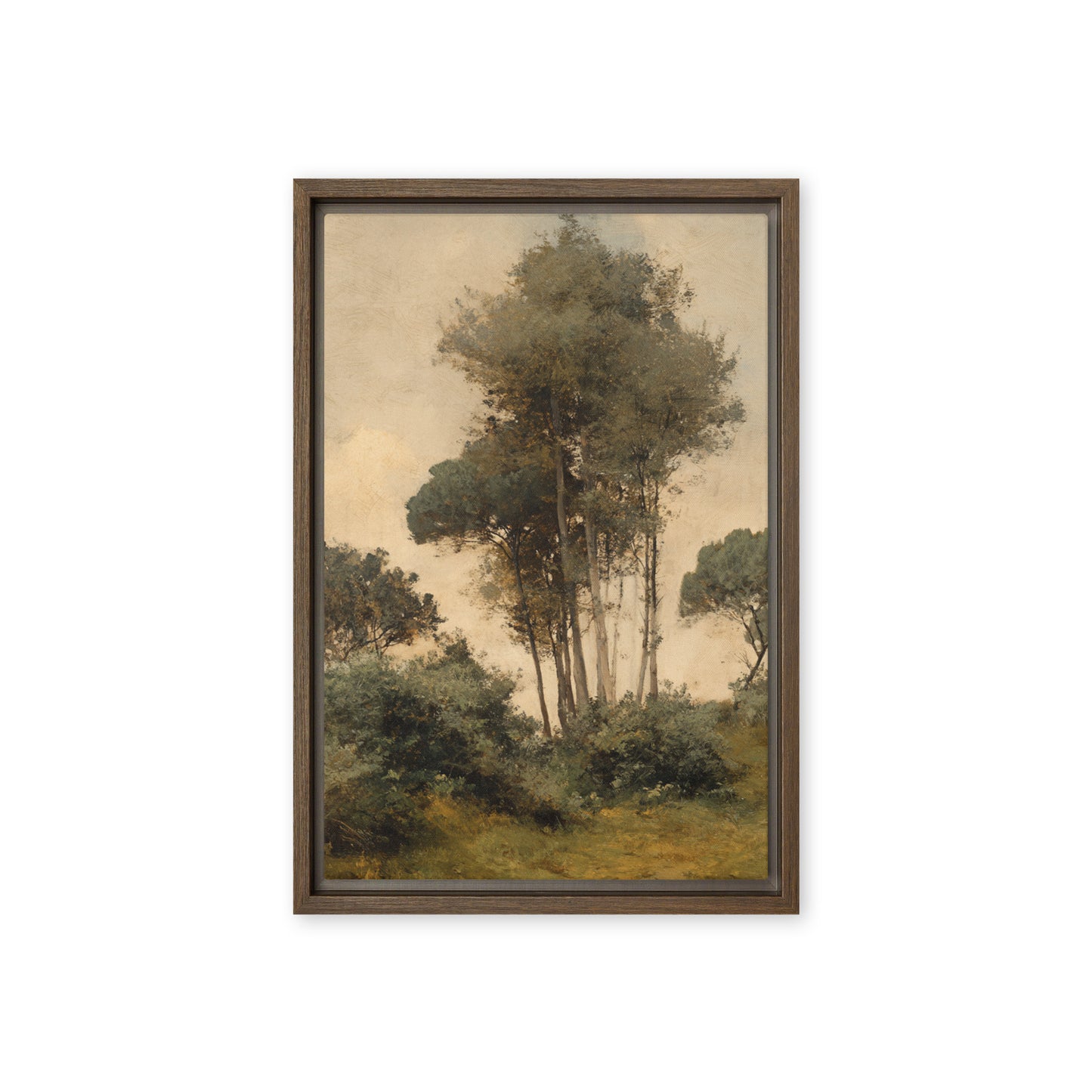 Countryside Tree Landscape Print – Quiet Grove