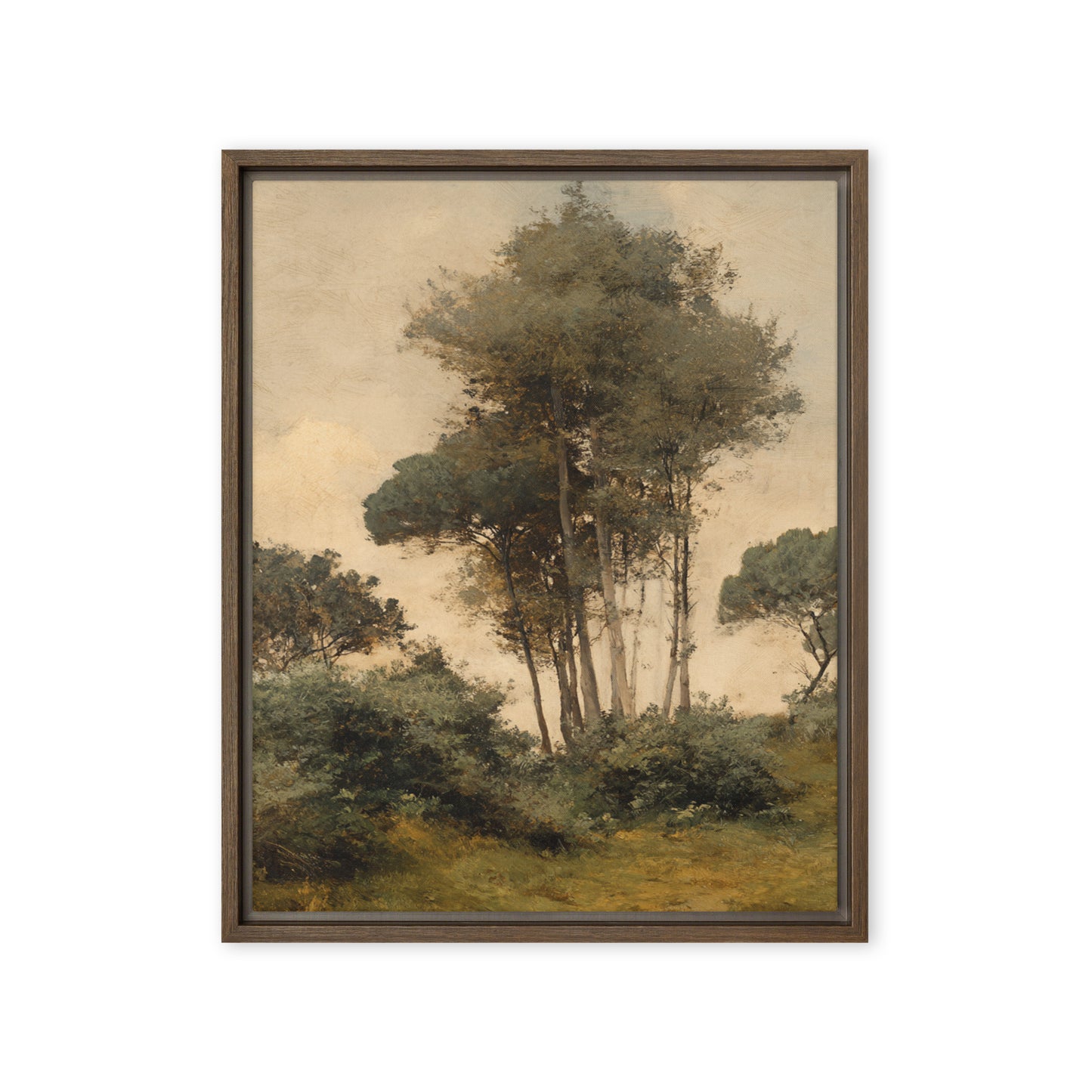 Countryside Tree Landscape Print – Quiet Grove