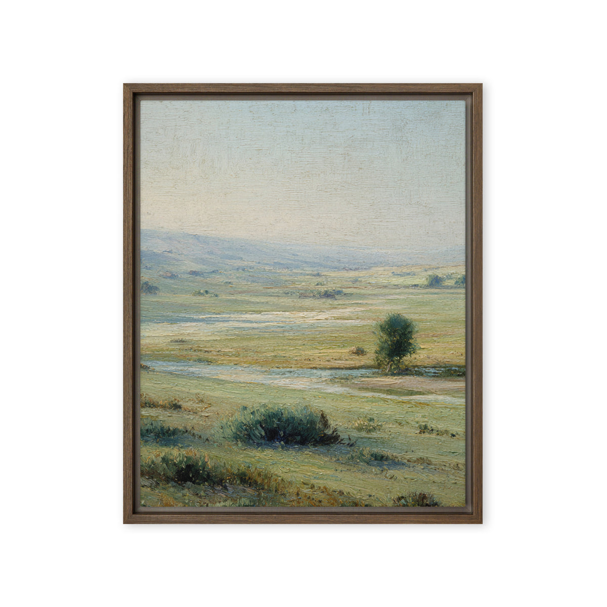 A Gentle Morning Across the Fields