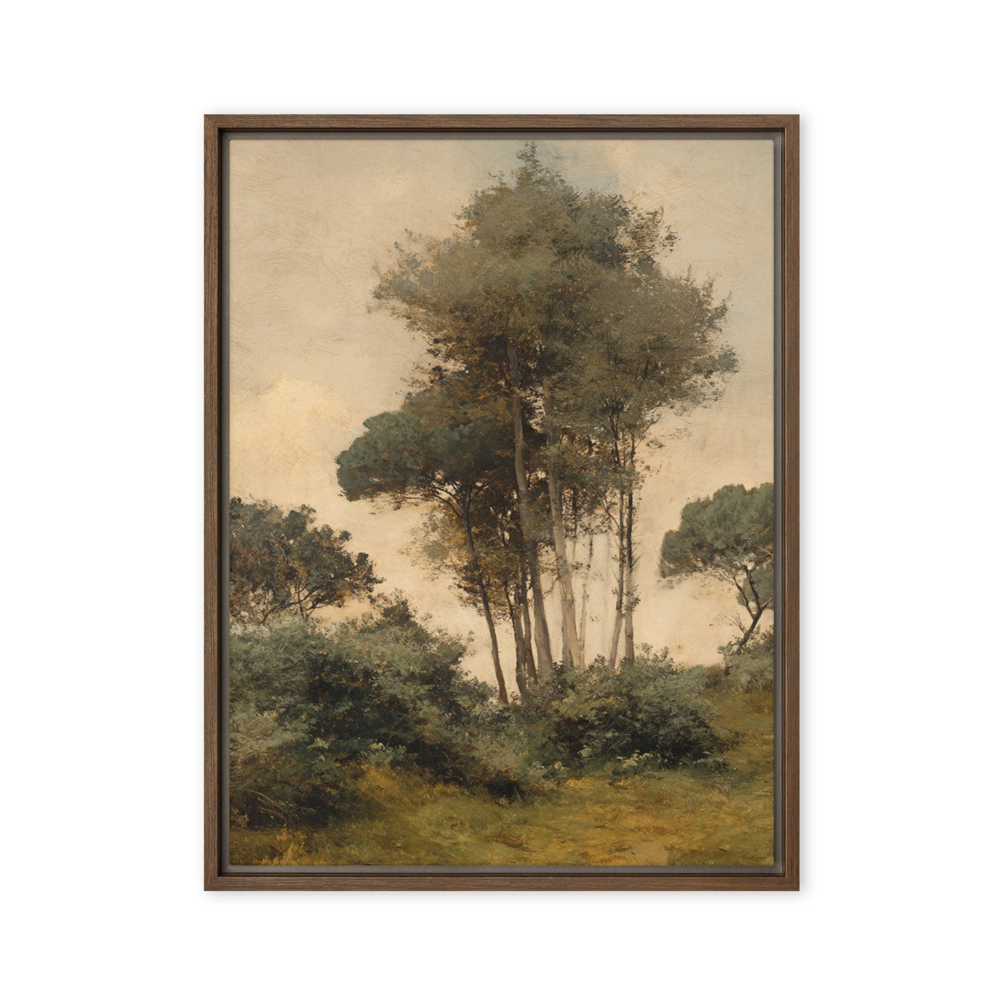 Countryside Tree Landscape Print – Quiet Grove