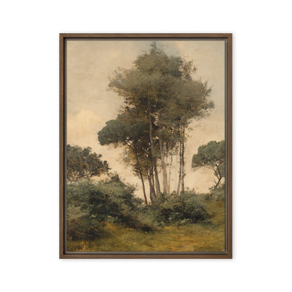 Countryside Tree Landscape Print – Quiet Grove