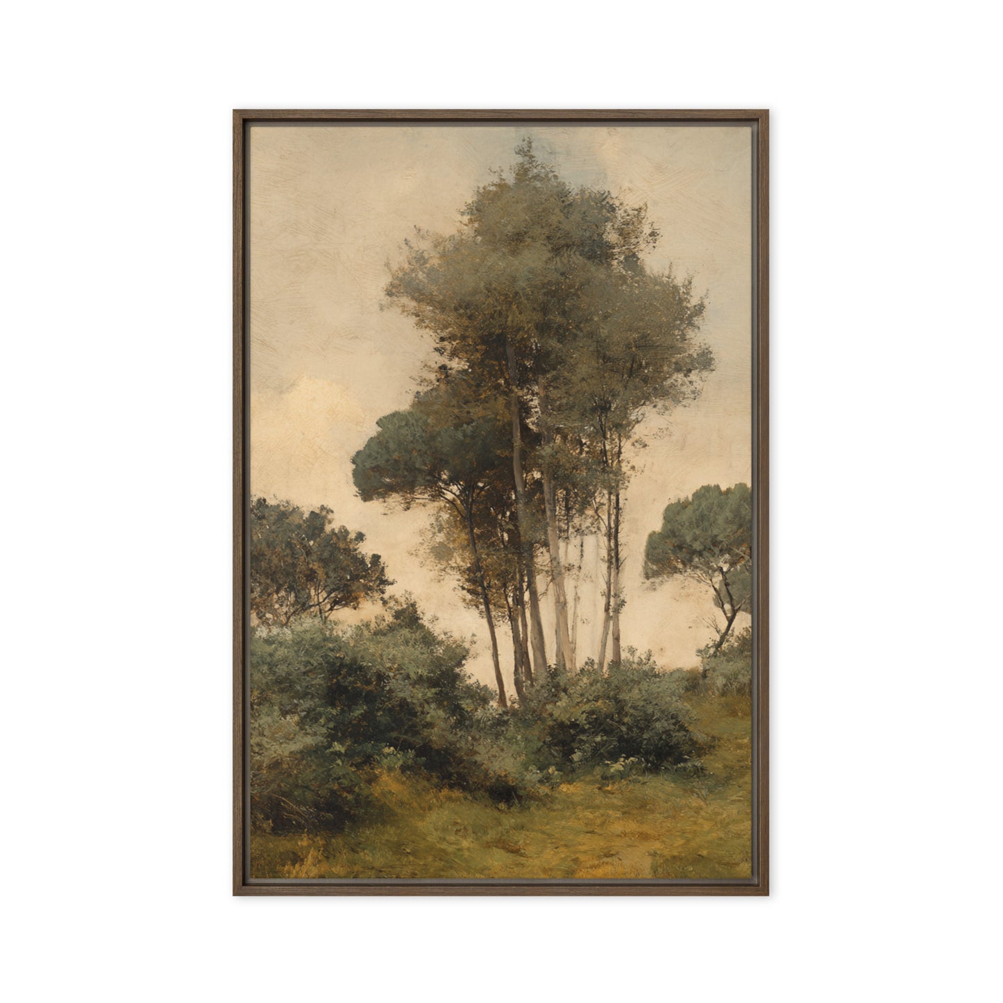 Countryside Tree Landscape Print – Quiet Grove