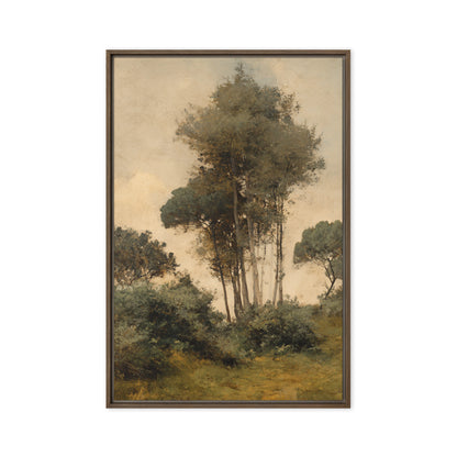 Countryside Tree Landscape Print – Quiet Grove